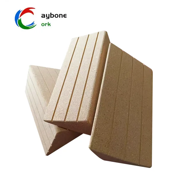 High Density Cork Triangular Yoga Block